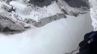 Aerial view of blocked river Phuktal in Zanskar Sub Div Distt Kargil  Operation Phuktal [upl. by Aneret]