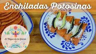 ¡¡Las Mejores Enchiladas Potosinas con el Toque de la Güera 🌮🌮🌮🌶️🤤🤯😱👩‍🍳 [upl. by Philine]