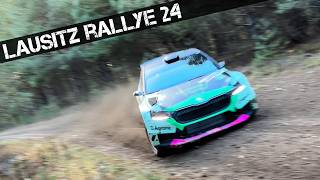 Lausitz Rallye 2024  Max Attack Flat out and Jumps [upl. by Sofko]