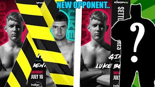 Revealing Who Im Fighting Instead Of Luke Bennett KingPynBoxing [upl. by Tyrus]