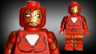 LEGO Iron Man Tutorial  The Avengers [upl. by Kleon]