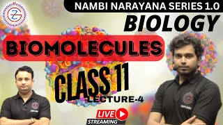 BIOMOLECULES  Class  11  Chapter 09  Lecture 4  By Ashutosh Sir [upl. by Mcnalley]