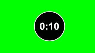 30 sec countdown Green screen  no copyright [upl. by Silletram269]