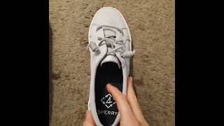 Sperry Womens Pier Wave Sneaker Review Stylish And Comfortable Shoes Love The Design [upl. by Venita611]