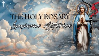 THE LUMINOUS MYSTERIES OF THE HOLY ROSARY THURSDAY [upl. by Enitsuj]