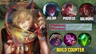 HARITH HOW TO EASY COUNTER ENEMY HEROES STRONG USED HARITH  HARITH TOP 1 GLOBAL 2022 GAMEPLAY MLBB [upl. by Nwahsek]