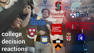 college decision reactions 2024 ivies stanford mit t20s and more  24 schools [upl. by Hpseoj604]