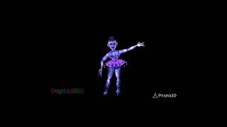 ballora dancing fnafdallorafiveNightsatFreddysisterlocation [upl. by Jenine165]