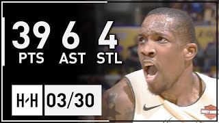 Eric Bledsoe Full Highlights Bucks vs Lakers 20180330  39 Pts 6 Ast 4 Stl [upl. by Tnecniv]