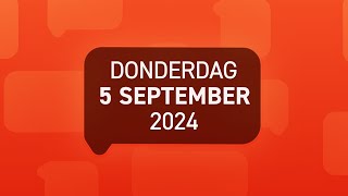 1Twente Vandaag van donderdag 5 september 2024 [upl. by Cadmann766]