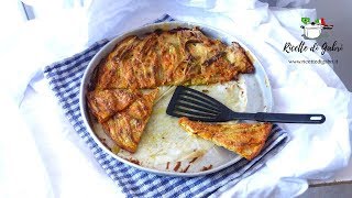 PIZZA CON FIORI DI ZUCCA in PASTELLA al forno e in padella Ricetta classica romana RICETTE DI GABRI [upl. by Eannej315]