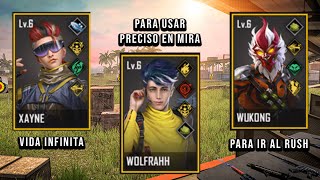 🔴LAS MEJORES COMBINACIONES DE HABILIDADES 🔥 PARA BRCLASIFICATORIA FREE FIRE 😎 TEMPORADA 28 [upl. by Flannery]