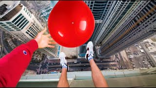 Worlds Strongest Water Balloon VS Roof Drop [upl. by Elocim]