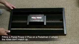 Problem mounting Pedal Power 2 to Pedaltrain 2 [upl. by Lertnek]