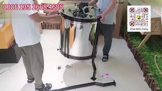 12 Frame Honey Extractor with Simple Control [upl. by Frayne]