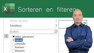 Tabel sorteren en filteren [upl. by Evangelina961]