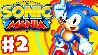 Sonic Mania  Gameplay Walkthrough Part 2  Chemical Plant Zone [upl. by Nibbs274]