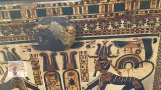 Un Cofanetto di legno dipinto dalla tomba di Tutankhanon tutankhamun tomb afrocentric [upl. by Alah921]