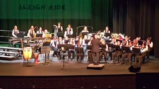 EHS Symphonic Band performsquotSleigh Ridequot 2024 [upl. by Nylekcaj153]