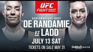 Germaine de Randamie vs Aspen Ladd Fight Review [upl. by Kalbli]