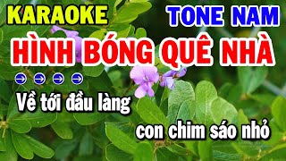 Karaoke Hình Bóng Quê Nhà Tone Nam Nhạc Sống Cha Cha Mới Nhất 2025  Kho Nhạc Karaoke [upl. by Aleekat572]