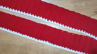 Crochet Toran Patti Design Tutorial  How to Make Toran Patti Design [upl. by Harobed]