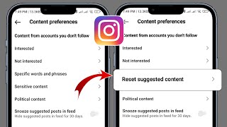 How to Fix Instagram Reset Algorithm Option Not Showing  Insta Reset Suggested Content Not Showing [upl. by Publias364]