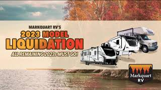 Markquart RVs 2023 Model Liquidation Event  April 2024  Chippewa Falls WI [upl. by Aryaz]