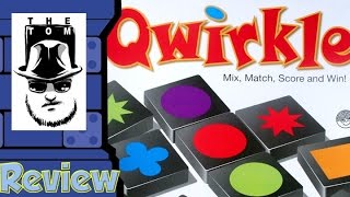 Qwirkle Review  with Tom Vasel [upl. by Aitsirk]