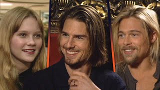 Interview With the Vampire Tom Cruise Brad Pitt and Kirsten Dunst Share BTS SECRETS Flashback [upl. by Anyahc]