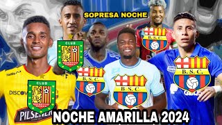 BOMBAZOO FELIPE CAICEDO NUEVOS REFUERZOS BARCELONA 2024 DOS SOPRESA EN LA NOCHE AMARILLA LIGA [upl. by Nesilla]