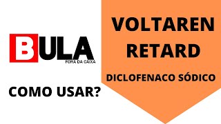 VOLTAREN RETARD  Diclofenaco Sódico para que serve [upl. by Drugge]