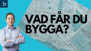 TOLKA DIN DETALJPLAN  Allt du behöver veta i ett videoklipp [upl. by Tadeo]