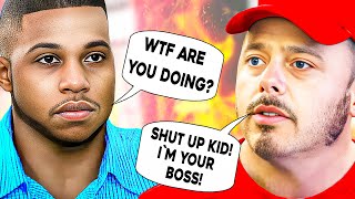 Undercover Boss CAUGHT employee who is mega RUDE [upl. by Siseneg]