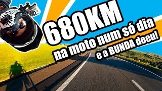 680km na moto num só dia e a bunda doeu Yamaha XTZ Lander 250 [upl. by Burget]