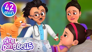 Doctor Uncle Jaldi Aaiye  15 more Rhymes in Hindi  Nursery Hindi Rhymes  Ding Dong Bells [upl. by Akeme900]