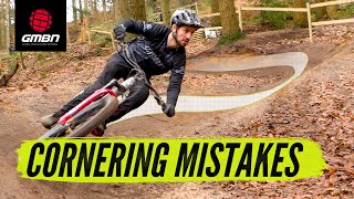 How To Improve Your Cornering  Common Mountain Bike Mistakes [upl. by Avin]