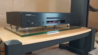 YAMAHA CDS303 MODIFIED CD PLAYER [upl. by Ardnait]