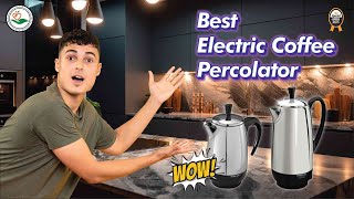 5 BEST Electric Coffee Percolators You Wont Believe Exist [upl. by Batista]