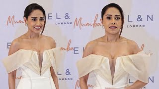 Nushrat Bharucha Dazzles at El amp N London Exclusive Launch [upl. by Winton]