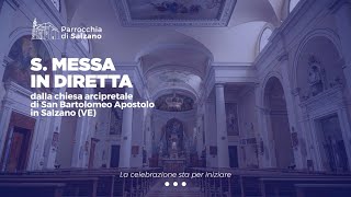 DOMENICA DELLE PALME 24 marzo 2024  Santa Messa dalla Chiesa di Salzano [upl. by Sirapal]