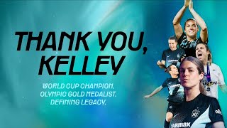 Soccer Legend Kelley OHara Retirement Speech at Gotham FC [upl. by Warrenne666]