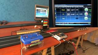 Pc Lap Counter and Scalextric Digital C7042 and Pit Pro [upl. by Akihsat192]