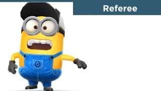 Despicable Me Minion Rush  Referee Costume [upl. by Inez]