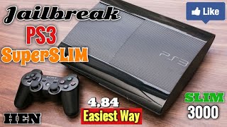 How To Jailbreak Your PS3 484 Super SLIM And SLIM 3000 [upl. by Aicert]