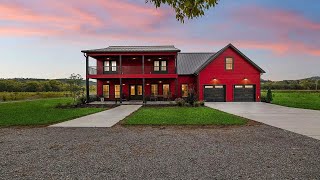 Farmhouse For Sale  7 Acres  15003 Cainsville Rd Lebanon TN 37090 [upl. by Ahsemot]