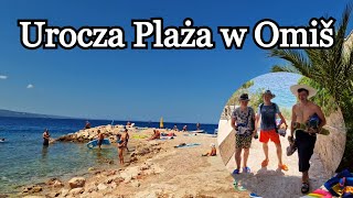 Omiš Ładna Plaża Morze Góry Kraby Rozgwiazdy Urlop Plażing Croatia Vlog CroLove CHORWACJA 2022 [upl. by Nevsa]