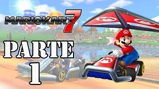 Lets Play  Mario Kart 7  Parte 1 [upl. by Ayoras]