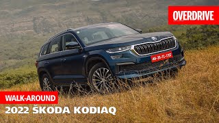 2022 Skoda Kodiaq walkaround review  whats new  OVERDRIVE [upl. by Tamberg445]