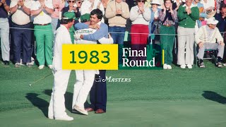 1983 Masters Tournament Final Round Broadcast [upl. by Yelsek]